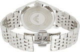  Shop Authentic Emporio Armani Classic Silver Dial Silver Steel Strap Watch For Men - AR1867 - Luxxuri