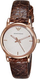  Shop Authentic Emporio Armani Classic Analog Grey Dial Brown Leather Strap Watch For Men - AR1813 - Luxxuri