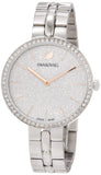  Shop Authentic Swarovski Cosmopolitan Diamond Powder Silver Dial Silver Steel Strap Watch for Women - 5517807 - Luxxuri