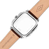  Shop Authentic Fossil Inscription Automatic Skeleton Blue Dial Brown Leather Strap Watch for Men - BQ2571 - Luxxuri