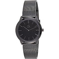  Shop Authentic Calvin Klein Minimal Black Dial Black Mesh Bracelet Watch for Men - K3M224B1 - Luxxuri