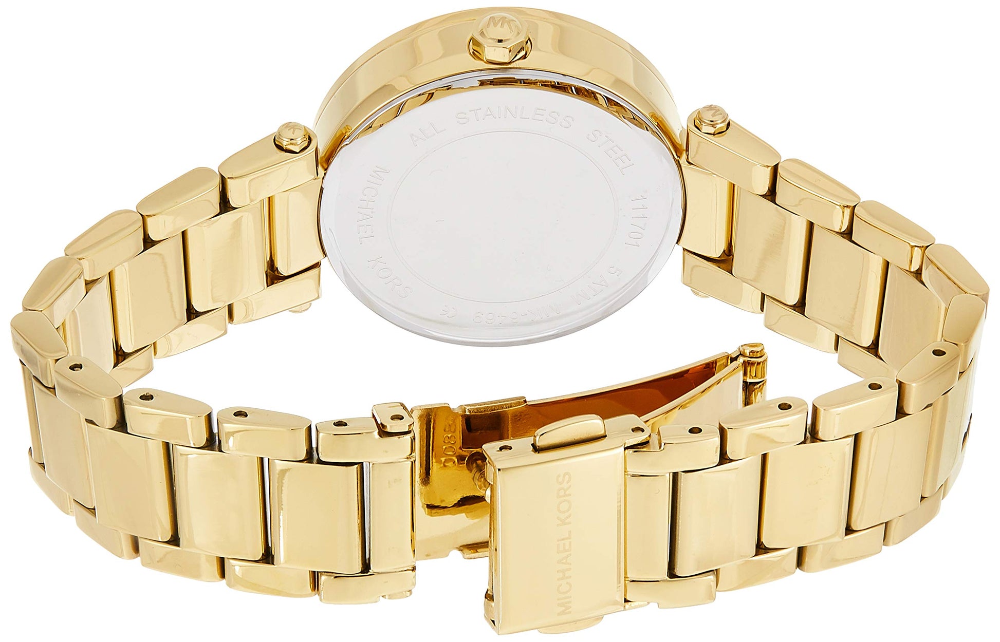  Shop Authentic Michael Kors Parker Gold Dial Gold Steel Strap Watch for Women - MK6469 - Luxxuri