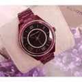  Shop Authentic Michael Kors Lauryn Black Dial Purple Steel Strap Watch for Women - MK3724 - Luxxuri