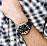  Shop Authentic Fossil Nate Chronograph Black Dial Black Leather Strap Watch for Men - JR1436 - Luxxuri