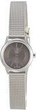  Shop Authentic Calvin Klein Minimal Grey Dial Silver Mesh Bracelet Watch for Women - K3M23124 - Luxxuri