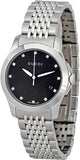  Shop Authentic Gucci G Timeless Diamonds Black Dial Silver Steel Strap Watch For Men - YA126405 - Luxxuri