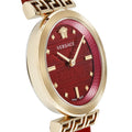  Shop Authentic Versace Greca Meander Red Dial Red Leather Strap Watch for Women - VELW00320 - Luxxuri