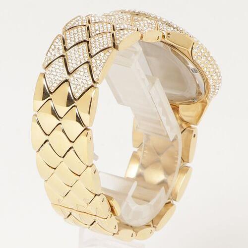  Shop Authentic Michael Kors Camille Three-Hand Crystals White Dial Gold Steel Strap Watch for Women - MK4800 - Luxxuri