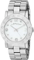  Shop Authentic Marc Jacobs Amy White Dial Silver Steel Strap Watch for Women - MBM3054 - Luxxuri