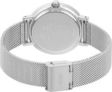  Shop Authentic Guess Iconic Quartz Silver Dial Silver Mesh Bracelet Watch For Women - GW0527L1 - Luxxuri