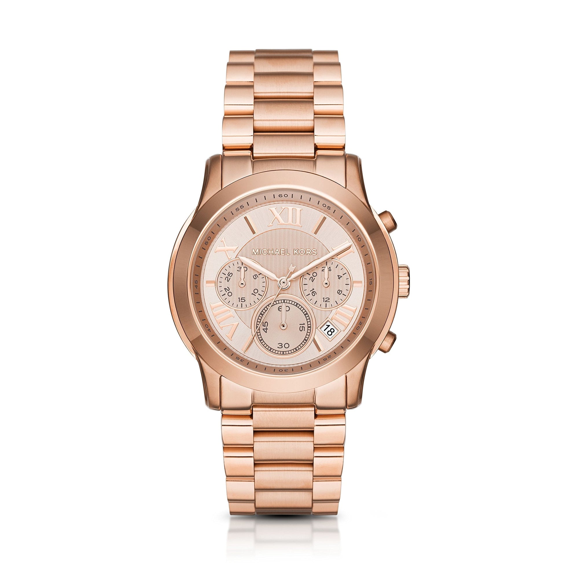  Shop Authentic Michael Kors Cooper Rose Gold Rose Gold Steel Strap Watch for Women - MK6275 - Luxxuri