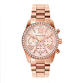  Shop Authentic Michael Kors Lexington Chronograph Rose Gold Dial Rose Gold Steel Strap Watch for Women - MK7242 - Luxxuri