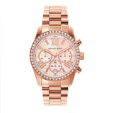  Shop Authentic Michael Kors Lexington Chronograph Rose Gold Dial Rose Gold Steel Strap Watch for Women - MK7242 - Luxxuri