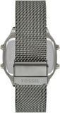  Shop Authentic Fossil Retro Digital Purple Dial Grey Mesh Strap Watch for Men - FS5888 - Luxxuri