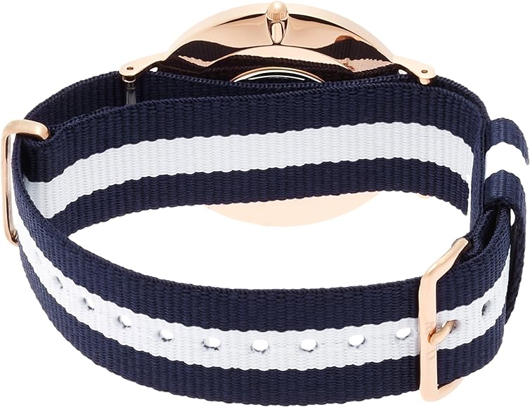  Shop Authentic Daniel Wellington Classic Glasgow White Dial Two Tone NATO Strap Watch for Men - DW00100004 - Luxxuri