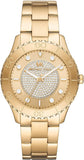  Shop Authentic Michael Kors Runway Three-Hand Gold Dial Gold Steel Strap Watch For Women - MK6911 - Luxxuri