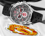  Shop Authentic Tag Heuer Formula 1 Manchester United Special Edition Grey Dial Black Silicone Strap Watch for Men - CAZ101M.FT8024 - Luxxuri