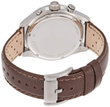  Shop Authentic Fossil Wakefield Chronograph White Dial Brown Leather Strap Watch for Men - CH2943 - Luxxuri