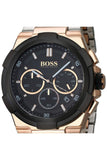  Shop Authentic Hugo Boss Supernova Black Dial Two Tone Steel Strap Watch for Men - 1513358 - Luxxuri
