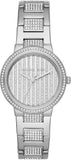  Shop Authentic Michael Kors Gabbi Quartz Crystals Silver Dial Silver Steel Strap Watch For Women - MK3984 - Luxxuri