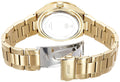  Shop Authentic Guess Viva Diamonds Gold Dial Gold Steel Strap Watch for Women - W0111L2 - Luxxuri