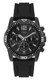  Shop Authentic Guess Commander Black Dial Black Rubber Strap Watch for Men - GW0211G3 - Luxxuri
