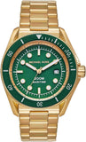  Shop Authentic Michael Kors Maritime Analog Green Dial Gold Steel Strap Watch for Men - MK9162 - Luxxuri