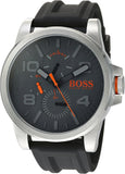  Shop Authentic Hugo Boss Detroit Sport Analog Grey Dial Grey Rubber Strap Watch For Men - 1550007 - Luxxuri
