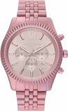  Shop Authentic Michael Kors Lexington Chronograph Pink Dial Pink Steel Strap Watch for Women - MK8792 - Luxxuri