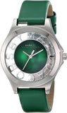 Shop Authentic Marc Jacobs Henry Skeleton Green Dial Green Leather Strap Watch for Women - MBM1336 - Luxxuri