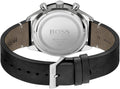  Shop Authentic Hugo Boss Chronograph Black Dial Black Leather Strap Watch for Men - 1513864 - Luxxuri