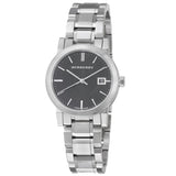  Shop Authentic Burberry The City Black Dial Silver Steel Strap Watch for Women - BU9101 - Luxxuri