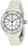  Shop Authentic Chanel J12 Ceramic White Dial White Steel Strap Watch for Women - J12 H0968 - Luxxuri