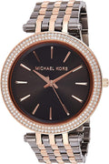 Michael Kors Darci Analog Quartz Grey Dial Two Tone Steel Strap Watch For Women - MK3584