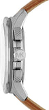  Shop Authentic Michael Kors Ryker Chronograph Analog Blue Dial Brown Leather Strap Watch For Men - MK8518 - Luxxuri