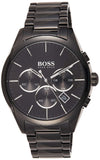  Shop Authentic Hugo Boss Onyx Black Dial Black Steel Strap Watch for Men - 1513365 - Luxxuri