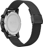  Shop Authentic Hugo Boss Talent Gunmetal Dial Grey Mesh Bracelet Watch for Men - 1513637 - Luxxuri