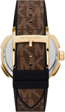  Shop Authentic Michael Kors Sidney Multifunction White Dial Brown Leather Strap Watch For Women - MK6948 - Luxxuri