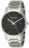  Shop Authentic Calvin Klein City Chronograph Black Dial Silver Steel Strap Watch for Men - K2G2G14Y - Luxxuri