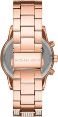 Shop Authentic Michael Kors Ritz Three-Hand Glitz Rose Gold Dial Rose Gold Steel Strap Watch for Women - MK6748 - Luxxuri