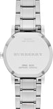  Shop Authentic Burberry The City Silver Dial Silver Steel Strap Watch for Women - BU9035 - Luxxuri