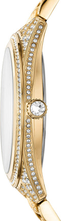  Shop Authentic Michael Kors Lauryn Crystals Gold Dial Gold Steel Strap Watch For Women - MK3930 - Luxxuri