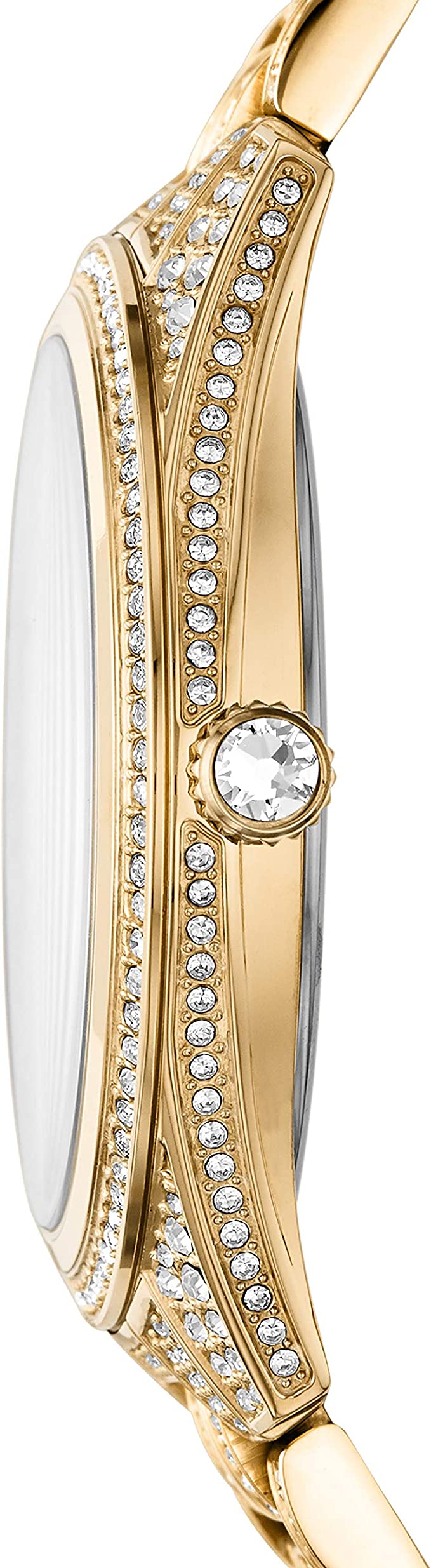  Shop Authentic Michael Kors Lauryn Crystals Gold Dial Gold Steel Strap Watch For Women - MK3930 - Luxxuri