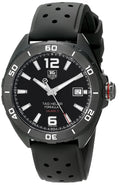  Shop Authentic Tag Heuer Formula 1 Automatic Black Dial Black Rubber Strap Watch for Men - WAZ2115.FT8023 - Luxxuri