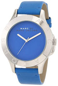  Shop Authentic Marc Jacobs Blade Blue Dial Blue Leather Strap Watch for Women - MBM1202 - Luxxuri