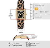  Shop Authentic Michael Kors Emery Quartz Diamonds Black Dial Cheetah Print Leather Strap Watch For Women - MK7387 - Luxxuri