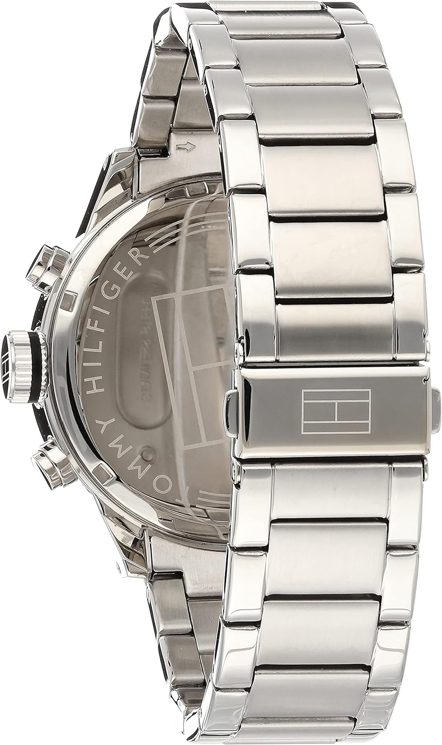  Shop Authentic Tommy Hilfiger Cool Sport Multifunction Black Dial Silver Steel Strap Watch for Men - 1791141 - Luxxuri