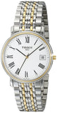  Shop Authentic Tissot T Classic Desire White Dial Two Tone Watch For Men - T52.2.481.13 - Luxxuri