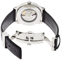  Shop Authentic Calvin Klein Infinity Automatic Black Dial Black Leather Strap Watch for Men - K5S341C1 - Luxxuri
