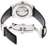  Shop Authentic Calvin Klein Infinity Automatic Black Dial Black Leather Strap Watch for Men - K5S341C1 - Luxxuri